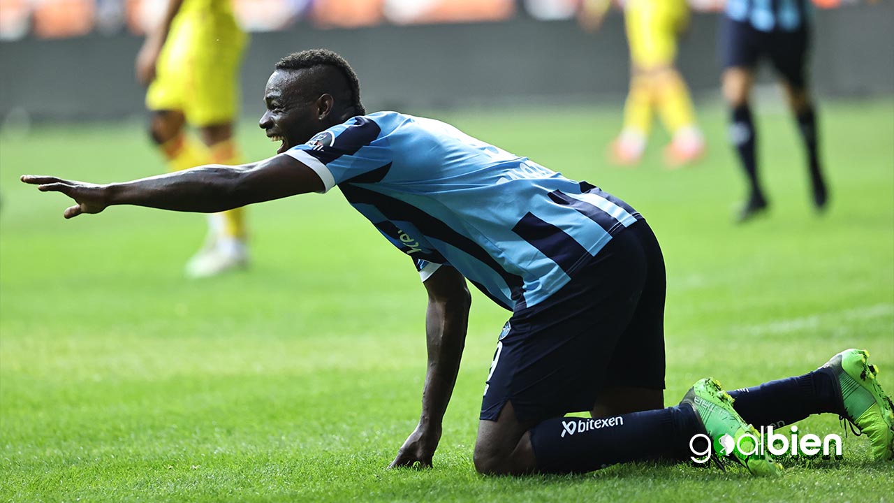 Mario Balotelli Tarih Yazdı. Adana Demirspor Farka Koştu.