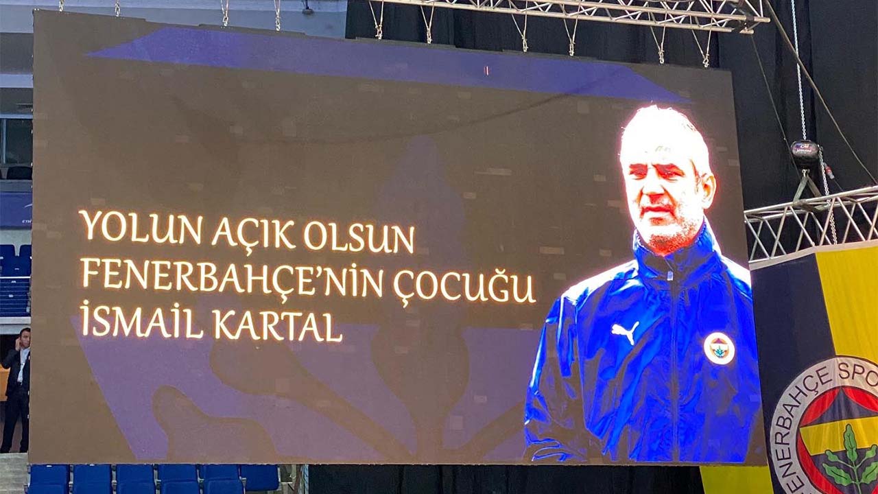 Fenerbahçe'den İsmail Kartal'a Anlamlı Veda