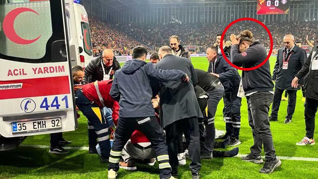 Göztepe - Altay maçında stada işaret fişeği sokan ambulans şoföründen itiraf!